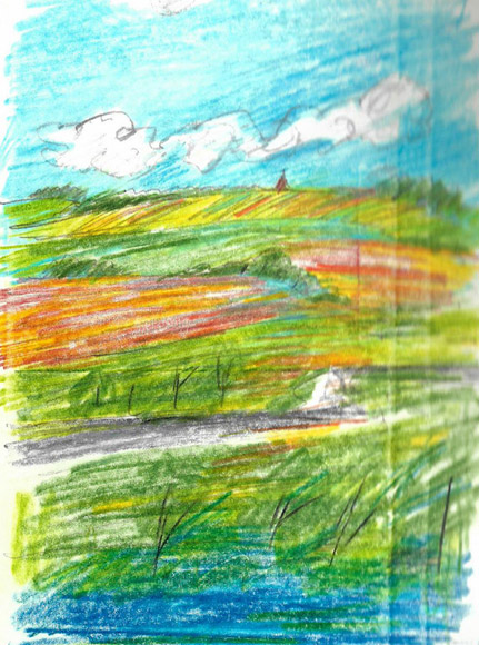 Paysage de la Bresse jurasienne